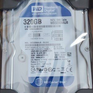 Western Digital 320GB SATA Hard Disk Drive